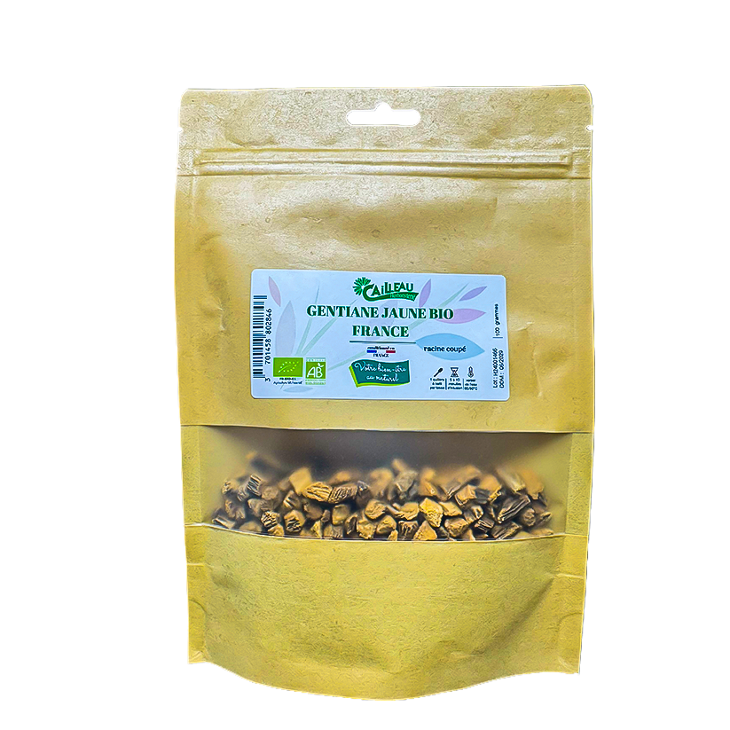 Gentiane Jaune Bio Racine Coupé