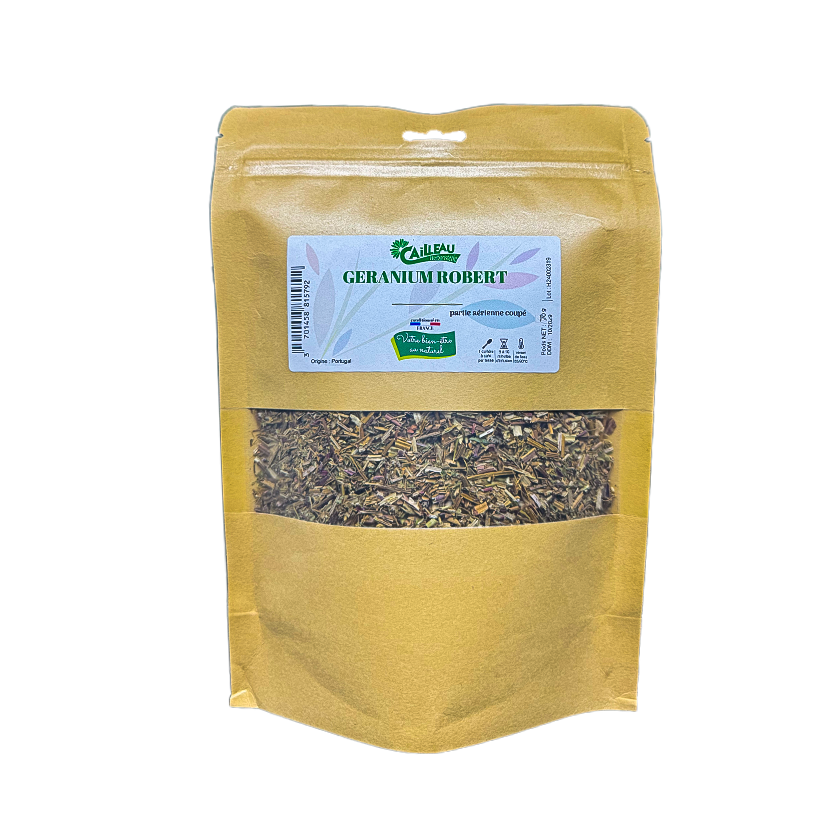 Geranium Robert Partie Aérienne Coupé