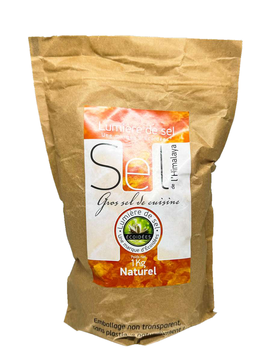 Sel rose de l'Himalaya Cristaux 1kg