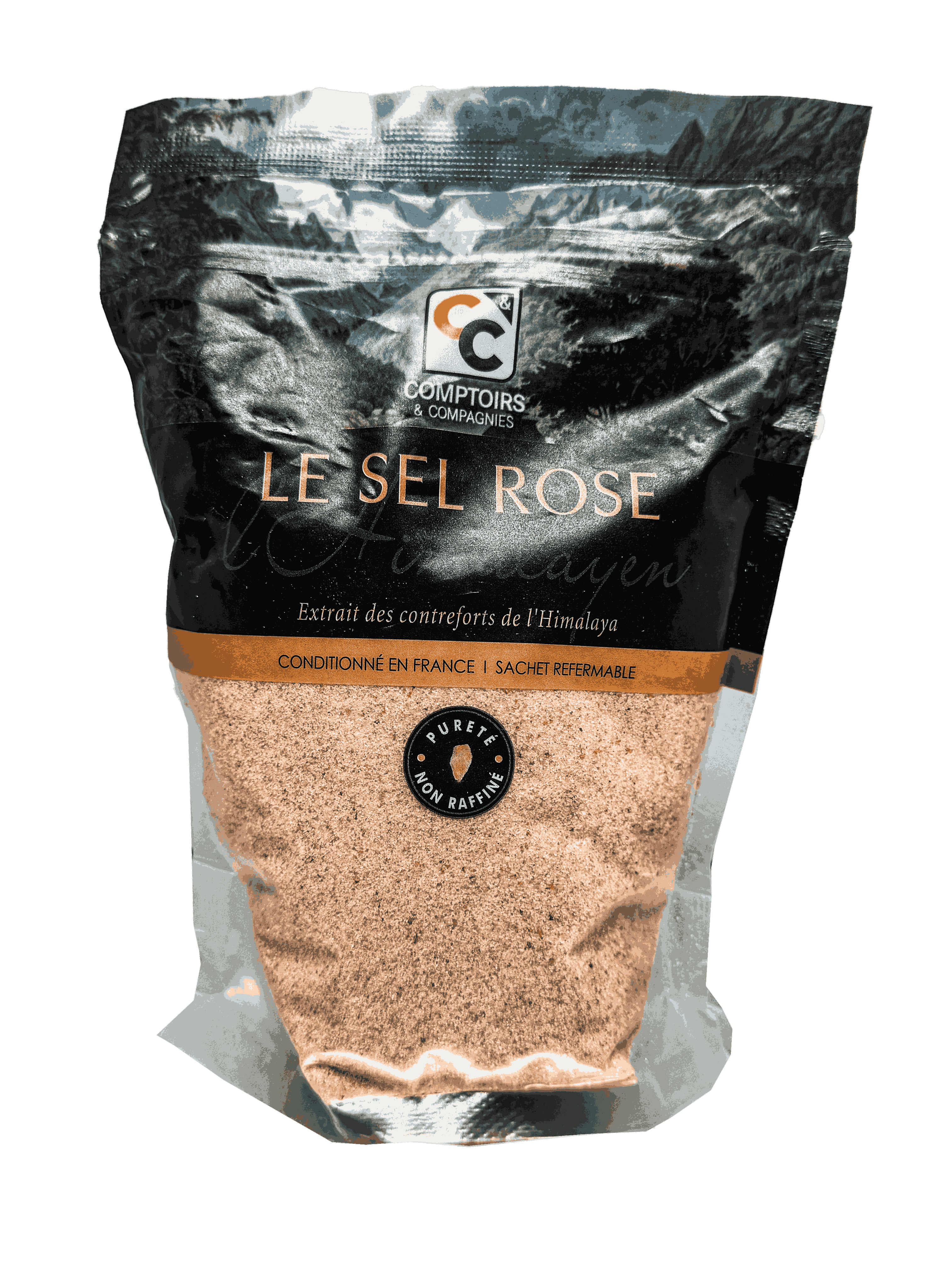 Sel rose de l'Himalaya fin 500gr