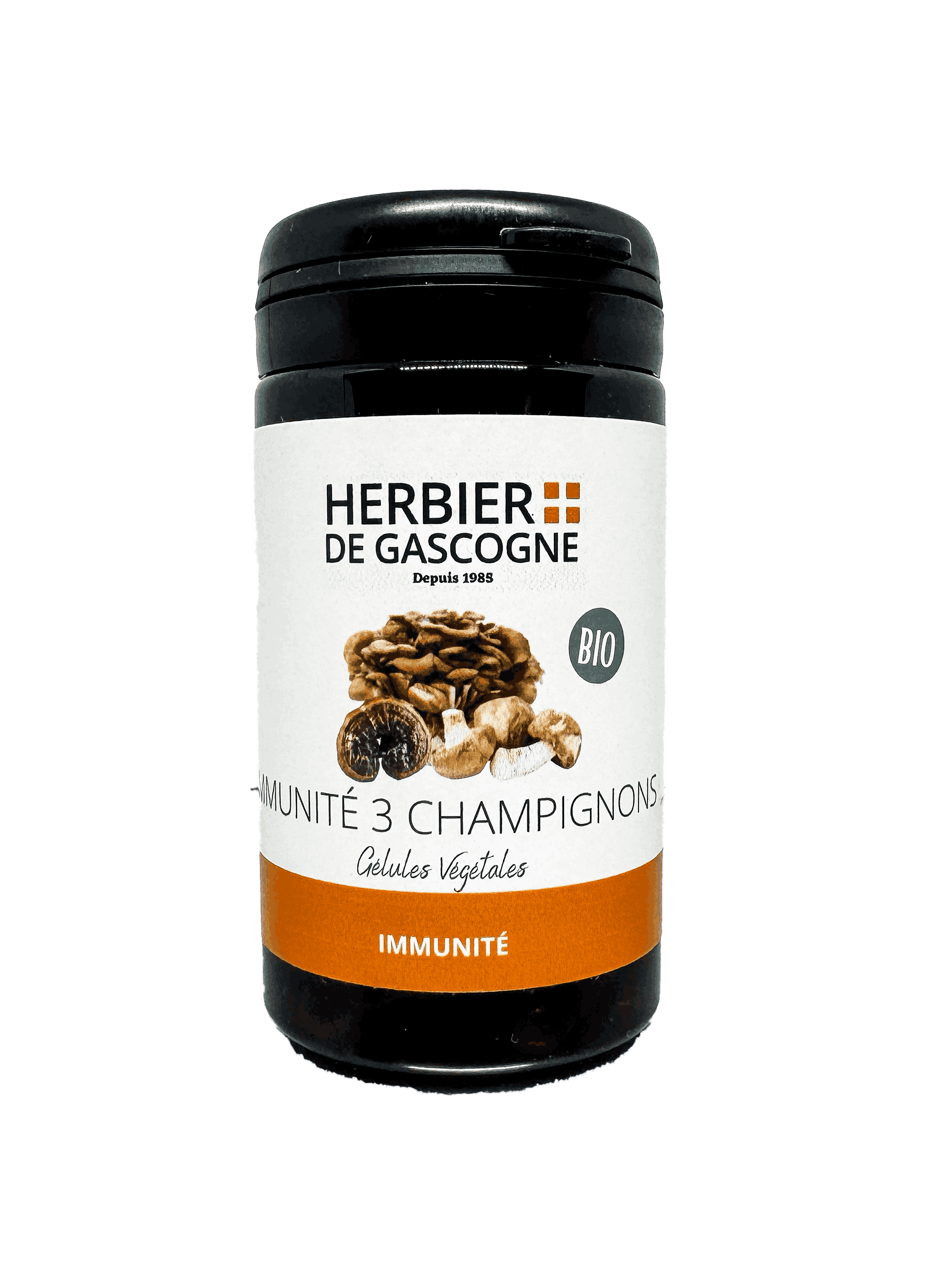 Gélules Immunité 3 Champignons Bio
