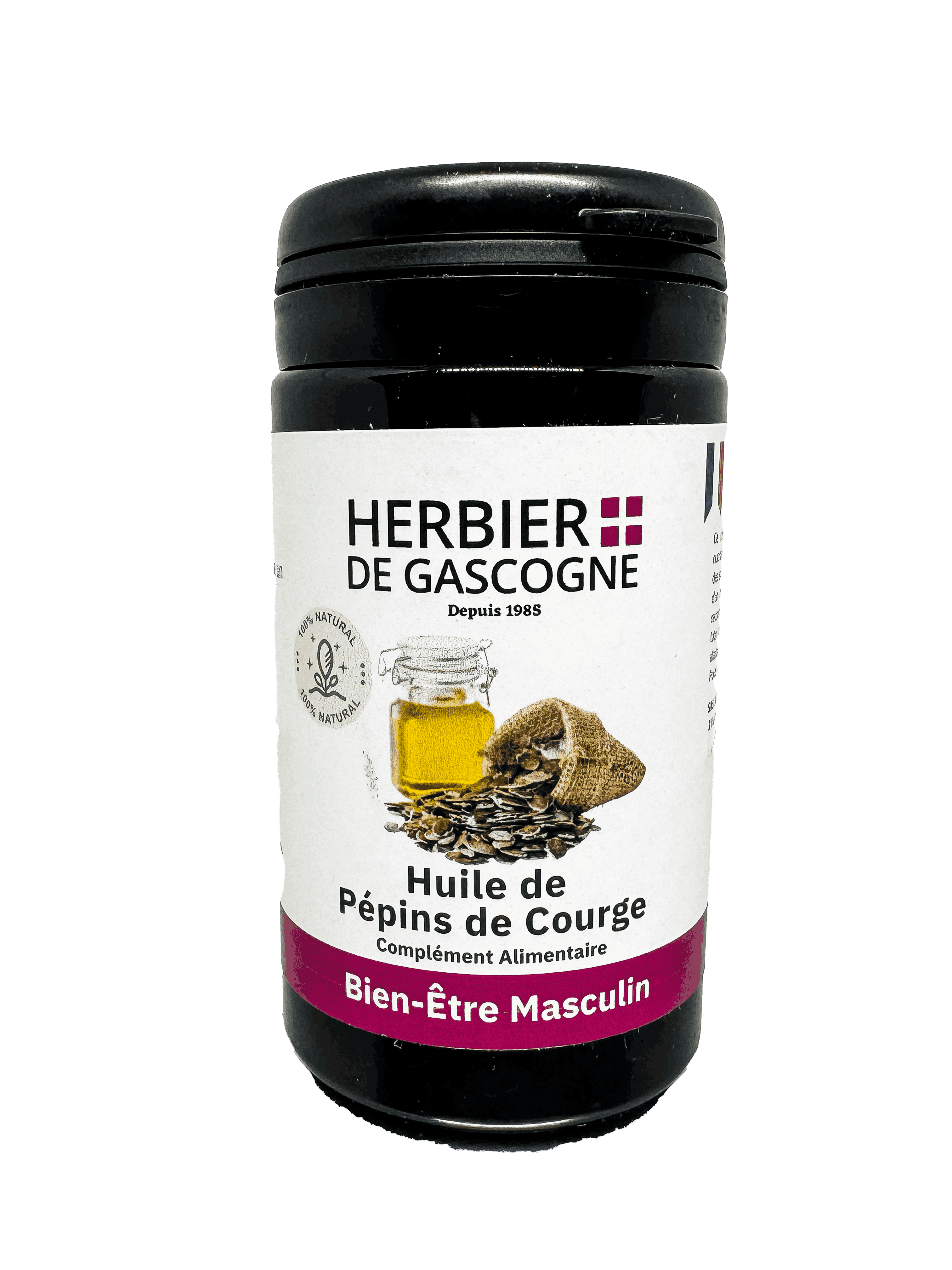 Huile De Pépin De Courge Bio 80 caps