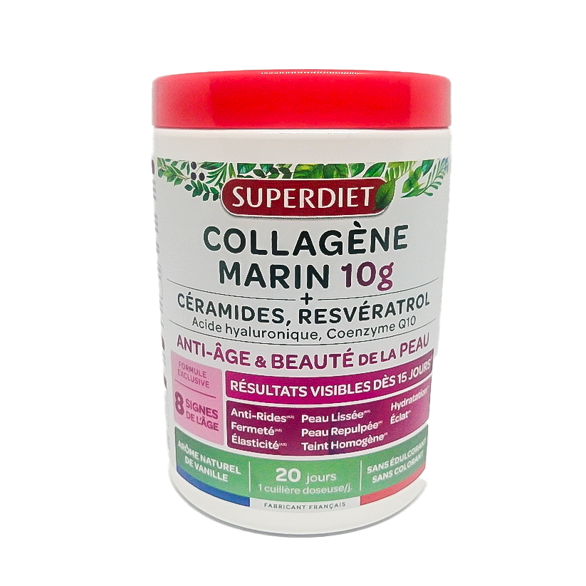 Collagène marin 10 gr anti-âges et beauté de la peau en poudre