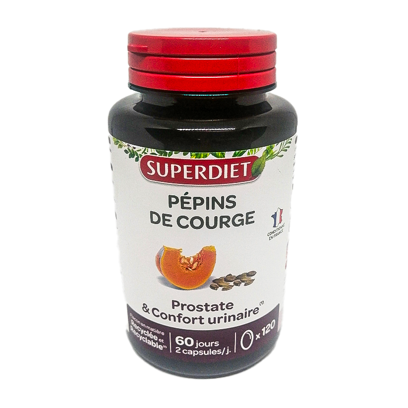 Huile De Pepin De Courge - 120 Capsules