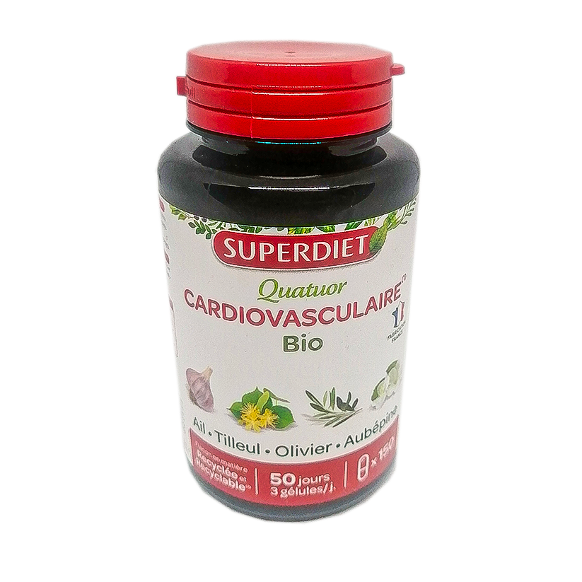 Quatuor cardiovasculaire 150 gélules