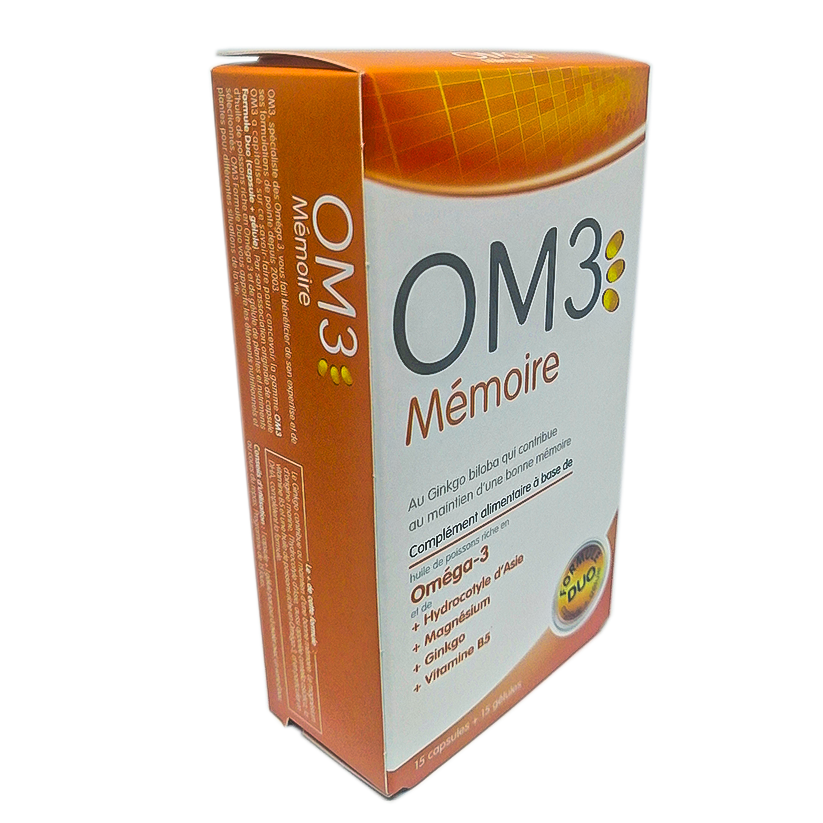 OM3 mémoire 15 gélules/15 capsules