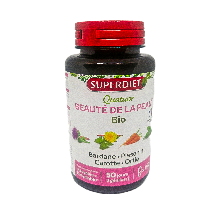 Quatuor beaute de la peau 150 gélules