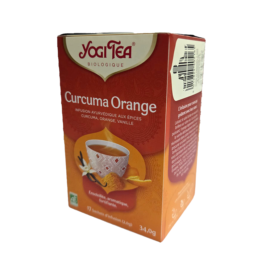 Tee Yogi Curcuma Orange